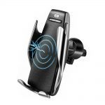 מתקן אוטומטי לפלאפון לרכב עם טעינה אלחוטית מתקן אוטומטי לפלאפון לרכב עם טעינה אלחוטית