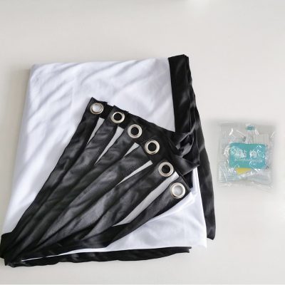 מסך בד להקרנה בשטח- נייד. 5