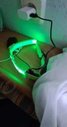 קולר לד נטען